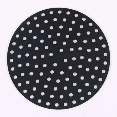 Imagem de Protetor Forro Reutilizável para Fornos Fritadeira Air Fryer (Preto)