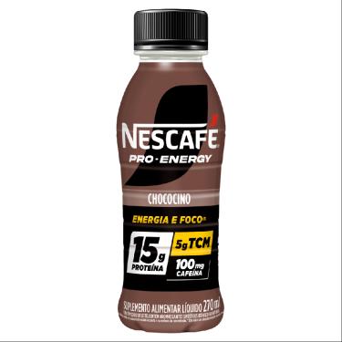 Imagem de Suplemento Alimentar Nescafé Pro-Energy Chococino 15g Proteína 270ml