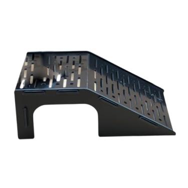 Imagem de Ｂｅｓｇａ Tanque de Répteis para Tartarugas, Abrigo, Escada, Terraço de Descanso, Habitat para Répteis, Anfíbios, Pequenos Répteis, Salamandras, Preto, Grande