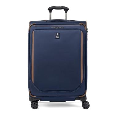 Imagem de Travelpro Crew Classic Softside Bagagem expansível com rodas giratórias, Patriota Blue, Crew Classic Softside Bagagem expansível com rodas giratórias