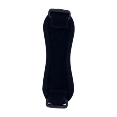 Imagem de predolo Estabilizador de patela, cinta de suporte patelar, equipamento de fitness portátil, cinta de joelho, suporte de patela, para esportes com tendinite, Preto