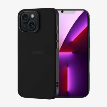 Imagem de SMART E CASE Capa Capinha Case Proteção Premium com Interior em Microfibra, Preta, Resistente a Impactos (iPhone 13)