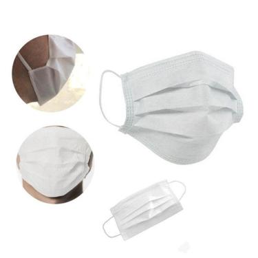 Imagem de Mascara Descar Dupla Protecao Tnt Lavavel 20 Pecas Kit Unic