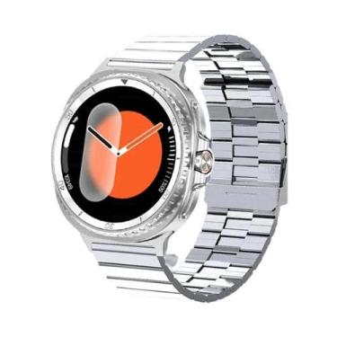 Imagem de Relógio Inteligente Unissex De 1,43 Polegadas 8 Clássico GPS NFC Chama