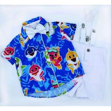 Imagem de Conjunto Infantil Masculino Baby Shark - Modelo 5 - Photok,  6