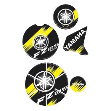 Imagem de Adesivo Protetor Tank Pad Resinado Compatível com Moto FZ25 2017 a 202