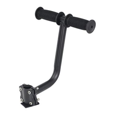 Imagem de oshhni Apoio de braço traseiro de bicicleta, corrimãos, borracha macia, leve, acessórios de descanso, manopla para crianças, guidão traseiro de bicicleta, Tipo de Parafuso