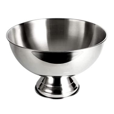 Imagem de Balde de gelo banheira de gelo balde de champanhe balde de gelo de aço inoxidável bacia de champanhe balde de champanhe balde de gelo balde de gelo balde de vinho balde refrigerador (cor: prata