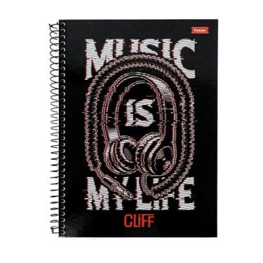 Imagem de Caderno Universitário 240 Folhas 15 Materias Cliff - Foroni
