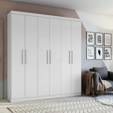 Imagem de Guarda Roupa Casal 6 Portas Jazz Lopas