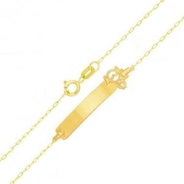 Imagem de Pulseira Em Ouro 750 Pulseira Infantil Menina Em Ouro 18K