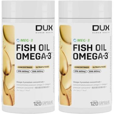Imagem de 2X Fish Oil Ômega 3  120 Cápsulas  Ultra Concentrado - Dux