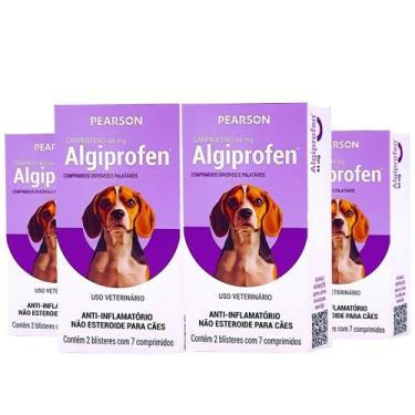 Imagem de 4 Algiprofen Anti-inflamatório 44mg Cães até 10Kg Pearson - Pearson Sa