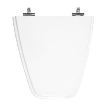 Imagem de Assento Laqueado Plaza Branco Tampa Ideal Standard Mdf Bone