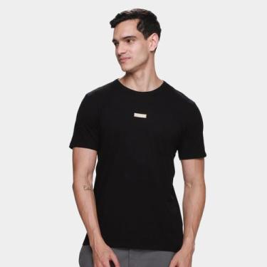 Imagem de Camiseta Forum II Casual Masculina, Preto, M