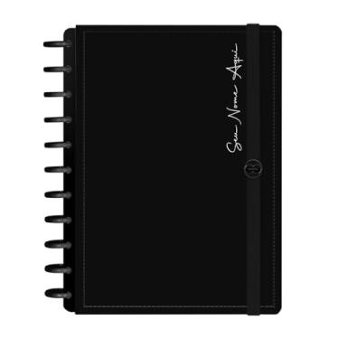 Imagem de Caderno de Disco Inteligente Personalizado Iscool G+ Solid Colors Preto