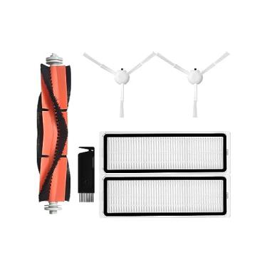 Imagem de Compatible With Xiaomi Robot Vacuum S10+ / S10 Plus Robot Vacuums Cleaner Spare Parts Main Side Brush Hepa Filter Mop Cloths Replacement(Set 5)