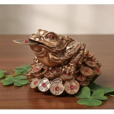 Imagem de Sapo Sorte Fortuna Kaeru Feng Shui - Althea Arte Decor