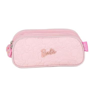 Imagem de Estojo Triplo Barbie Donut Rosa Claro ET47715BB Luxcel 2025