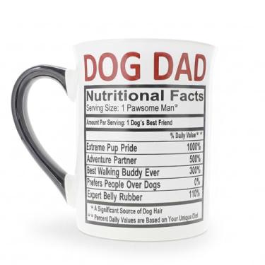 Imagem de Cottage Creek Presentes para papai, presentes de Natal para papai, caneca grande de cerâmica para pai de cachorro de 473 ml, presentes de filha, presentes para pai, caneca de café para papai