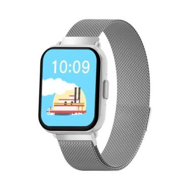 Imagem de Relógio Inteligente Com Assistente De Voz E Grande Bateria, Tela HD De