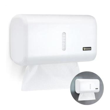 Imagem de 2X Dispenser De Papel Toalha Interfolha Compacto Prático Urb