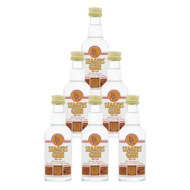 Imagem de Miniatura Gin Seagers Dry 50ml 6 Unidades