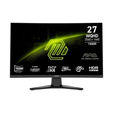 Imagem de Monitor Gamer Curvo 27 Msi 180Hz 1Ms Wqhd 2560X1440 Preto