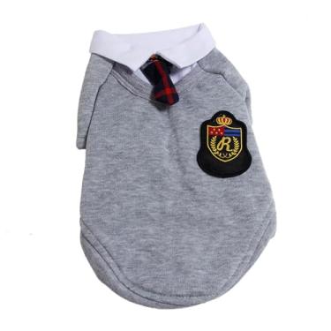 Imagem de Acouto Roupas Macias de Poliéster para Cães Universitários – Roupas Confortáveis ​​para Animais de Estimação, Uso Diário, Festas de Aniversário e Especiais para Deixar Seu Amigo Peludo e Adorável