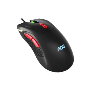 Imagem de Mouse Gamer com Fio, 7200 DPI, Preto, Mouses de Computador para Jogos e Uso Profissional