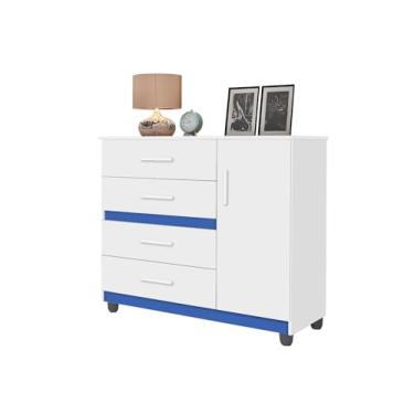 Imagem de Cômoda Espaçosa Para Quarto de Bebe Com 1 Porta Tp