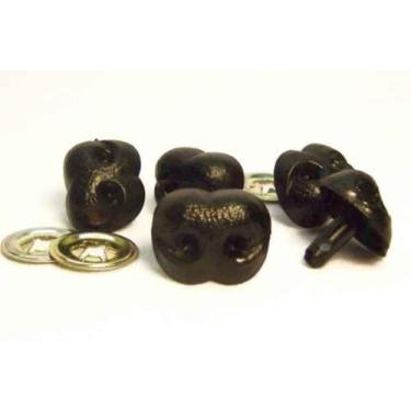 Imagem de Sassy Bears 23 mm Narizes de segurança de urso preto (10 narizes) para ursos, bonecas, fantoches, artesanato