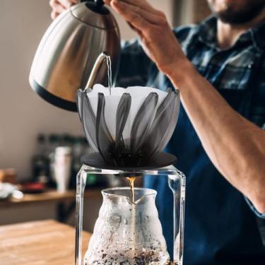 Imagem de Filtro Coador De Café Icoffee V60 Filtro Copo Funil de Filtração Forma