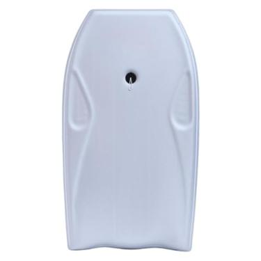 Imagem de Prancha de Surf, Prancha Bodyboard Semi e Fundo Rigido, 100cmx Largura 53cm X Espessura 6,7 Cm(Cinza,Sem leash)