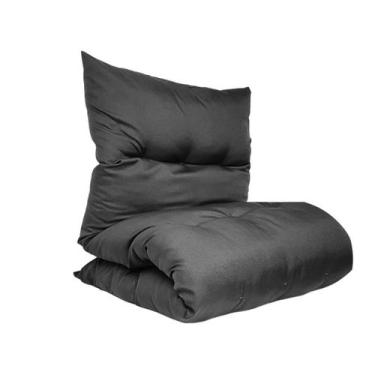 Imagem de Futon Retangular Espreguiçadeira Banco Pallet Colchonete Dobrável Solt