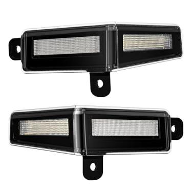 Imagem de R&F Auto Lâmpadas de placa de carro LED 3 em 1 para T'oyota Tundra 2022-2025 (Geração III, XK70), lâmpada de placa de licença e função de reverso/backup/luzes de corrida incluídas