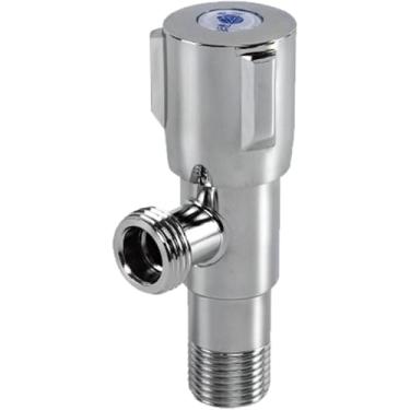 Imagem de Adaptador T de 3 vias - T de encaixe de mangueira giratória para água quente e fria - Adaptador Tee para controlar o volume de á para vasos sanitários, chuveiros, banheiras, pias de Shakven