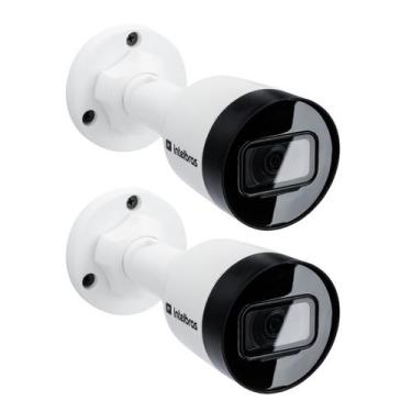 Imagem de Kit 2 Câmeras IP 2 Megapixels 30m PoE VIP 1230 B Intelbras
