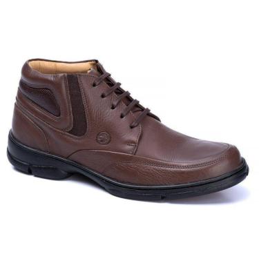 Imagem de Coturno Bota Masculino Anatomic Gel Couro 7898-Masculino