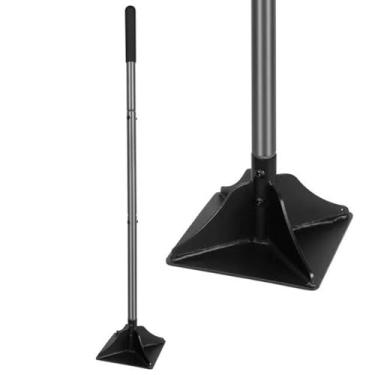 Imagem de RNXRZANK Compactador de Solo com Cabo de Borracha, Ideal para Jardins, Paisagismo, Areia, Cascalho E Terra em Calçadas E Quintais.