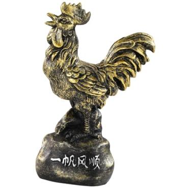 Imagem de Bothyi Estátua de do Zodíaco para Mesa, Ornamento em Resina ao Desgaste, com Significado Cultural e que Representa uma Navegação Tranquila, Dourado