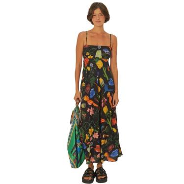 Imagem de Vestido Alcinhas Farm Rio Buena Gente Feminino-Feminino