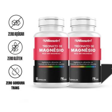 Imagem de Combo 2x Treonato de magnésio 60 Cápsulas - Hionutri
