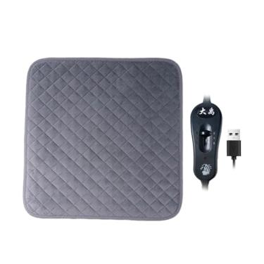 Imagem de Ｂｅｓｇａ Tapete Elétrico Aquecido para Gatos, Cobertor Portátil com Alimentação USB, Ideal para Clima Frio, Uso Interno, Almofada Aquecida para Hamsters e, Cinza