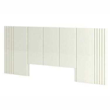 Imagem de Cabeceira Decorativa Casal com detalhes ripados 100% MDF 2,70m TW184 D