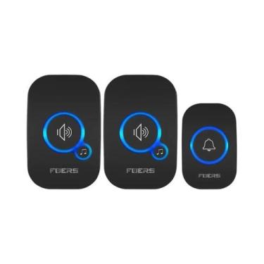 Imagem de Kit De Campainha Sem Fio À Prova d'Água Com 32 Melodias E LED Intelige