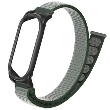 Imagem de Hexasider Pulseira de nylon + capa protetora compatível com pulseira Plaud NotePin AI, capa de substituição macia atualizada para acessórios PlaudNote Pin feminino e masculino