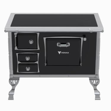 Imagem de Fogão a Lenha GII N 2 Premium Preto Saida Direita