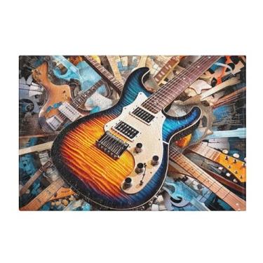 Imagem de Burbuja Tapete de banho para guitarras, tapete de banheiro absorvente extra macio com suporte antiderrapante para banheiro, banheira, chuveiro, 40 x 61 cm