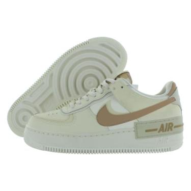 Imagem de Nike Tênis feminino Air Force 1 Shadow, Sail/Hemp Fossil/Light Bone/Ghost White, 40
